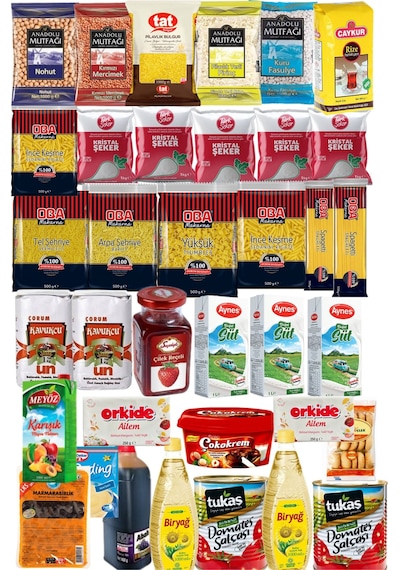 Ramazan Paketi Kumanya Erzak Kolisi Lüks Paket