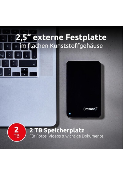 Tr 2.5 İnç Taşınabilir Hdd 3.0 2 Tb Harddisk Siyah