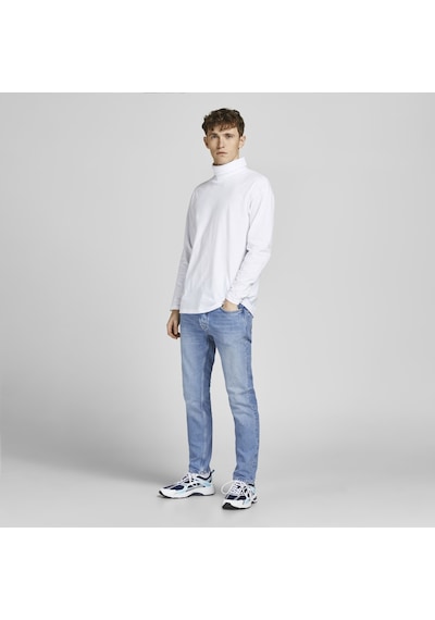 Jack & Jones Tim 715 Slim Jean 12204315 Blue Denim Mavi