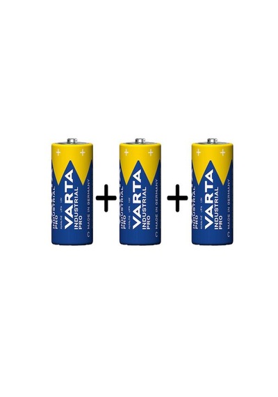 Varta 4014 Industrial Alkalin C Orta Boy Pil 3 Adet