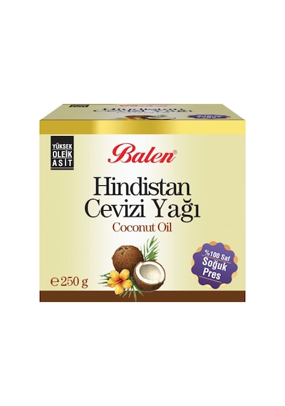 Balen Hindistan Cevizi Yağı 6 x 250 G Balen Hindistan Cevizi Yağı 6 x 250 G