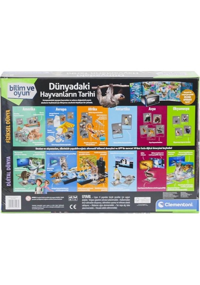 Mey İthalat 64093 Bilim Ve Oyun - Dünyadaki Hayvanların Tarihi