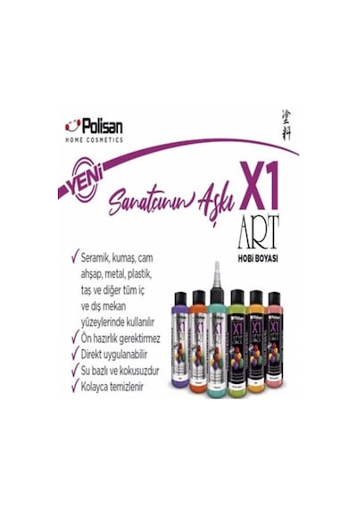 Polisan Hobi Boyası 120Ml
