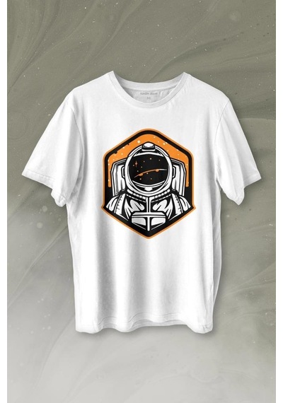 Solana Sol Astronot Cyrpto Coin Logo Baskılı Tişört Unisex T-shirt 001