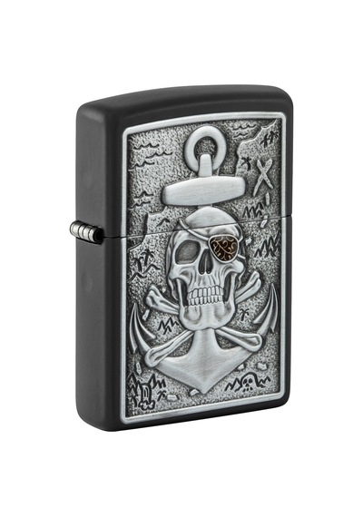 Zippo 218 Skull Anchor Emblem Çakmak