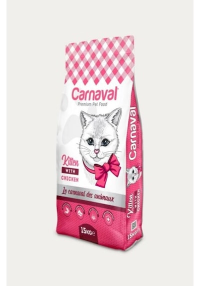 Carnaval Premium Pet Food Tavuklu Yavru Kedi Maması 15 KG