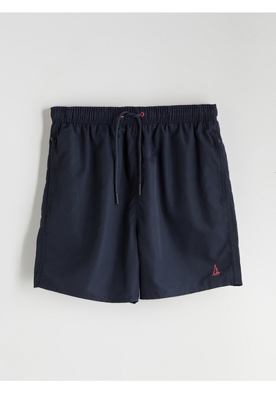 Lcw Swımwear İndigo Kısa Boy Erkek Deniz Şortu