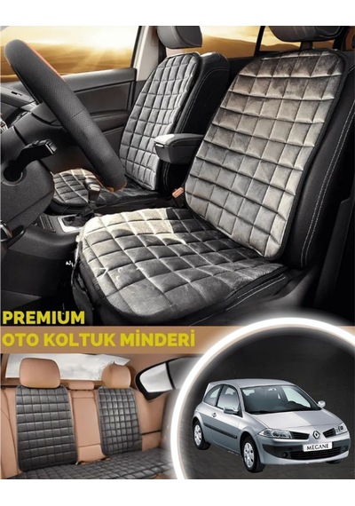 Symbol 2 Koltuk Minder Ortopedik Cepli Araç Ve Kılıf Seti Tam Uyumlu,antrasitrenk,konforlu Tasarım
