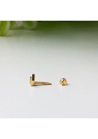 Bilezikci Yön 14 Ayar Altın Tragus Küpe Kphss14k22477 Sarı