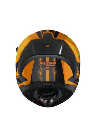Nolan N60-6 Sport Hotfoot 027 Kapalı Motosiklet Kaskı Turuncu