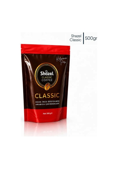 Shazel Classic 100% Arabica Granül Kahve 500 Gr X 6 Adet