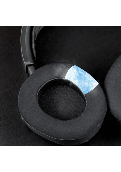 Steelseries Arctis Nova Pro Wireless Nova Pro Kablolu İle Uyumsuzdur & Nova Elite İle Uyumlu Soğutucu Jel Kulaklık Pedi - İpeksi Kumaş & Hafızalı Köpük Kulaklık Süngeri Soğutucu Jel - Kumaş