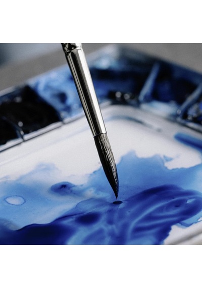 Da Vinci Watercolor Suluboya Serisi 5598 Casaneo Fırçası, Yuvarlak, Yeni Dalga Sentetik, Beden 6