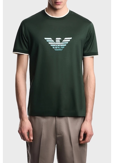 Emporio Armani Erkek T Shirt Em005271 Af10017 U7263 Haki Haki