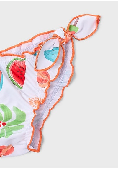 Mayoral Kız Çocuk Desenli Bikini - 03735 Mavi