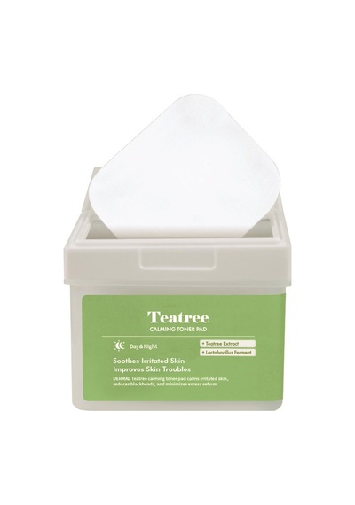 Dermal Teatree Calming Toner Pad 120 Li Çay Ağacı Özlü Gözenek Sıkılaştırıcı Ve Yatıştırıcı Tonik Ped 200 Ml