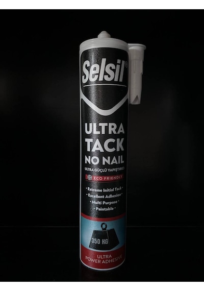 Selsil Ultra Tack Güçlü Montaj Yapıştırıcı 290 Ml 290 ML