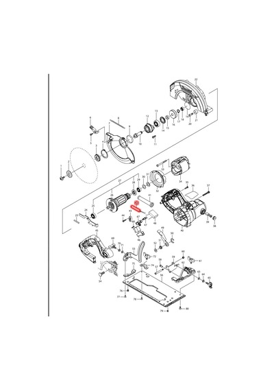 Makita HS7601 Kablo - Fiş 1,5 Mt. Ürün Kodu 665865-3