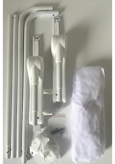 Wellgro Littles 150 48 CM Yatak Bariyeri Çocuk Yatak Korkuluğu Yeşil