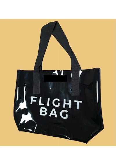 Plaj Cantası " Flıght Bag " Siyah