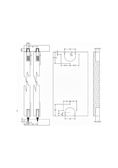 YENİLER 005 30 KG SÜRGÜ MEKANİZMA SET