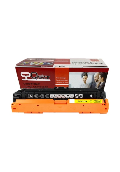Qstar Hp Ce742a Sarı Uyumlu Toner 650a Yl Ce272a Ce342a Cp5220 Cp5225 M750 M775