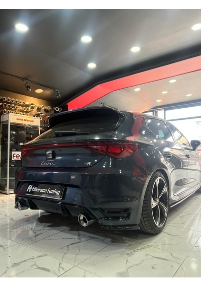 Seat Leon Mk4 (2021...) Auro Arka Tampon----fibersan Tuning