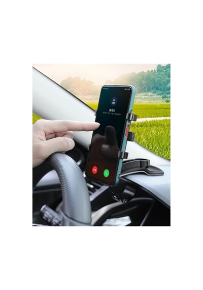 Emin Araba Gösterge Üstüne Takılan 360 Oynar Başlıklı Telefon Tutucu Najmaddin 1449599