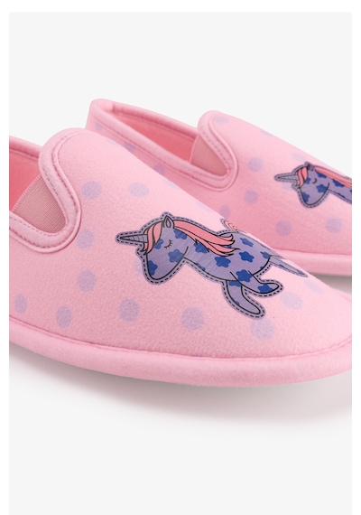Penti Kız Çocuk Pembe Loving Unicorn Dokulu Patik Pk32