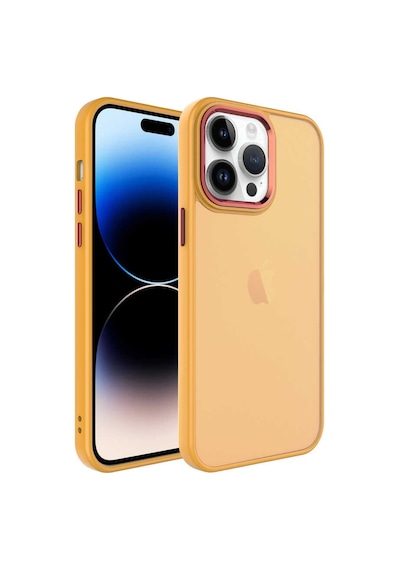 Apple Uyumlu iPhone 14 Pro Kilif Buzlu Sert Pc Trasnparan Kapak 565040074