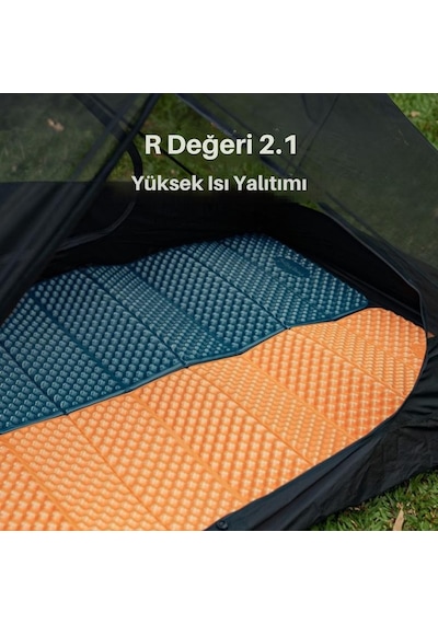 Kingcamp Ultralight Ixpe Yalıtımlı Z Mat R Değeri 2,1 Blue Mavi