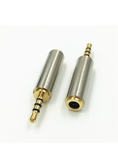 2.5Mm Erkek 3.5Mm Dişi 4 Boğumlu Stereo Kulaklık Jakı Dönüştürücü