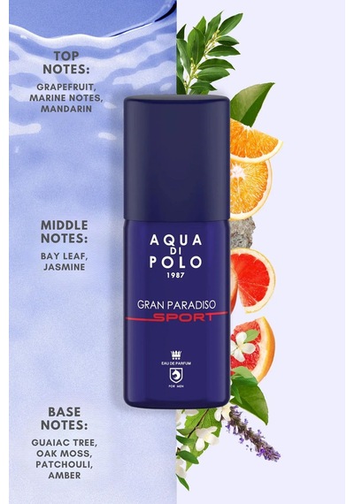 Aqua Di Polo 1987 Gran Paradiso Sport Metal Şişe Erkek Parfüm EDP 100 ML
