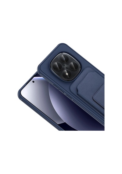 Xiaomi Redmi Note 15 Pro Plus Kılıf Kartlıklı Tpu Redclick Bikart Kapak Çok Renkli