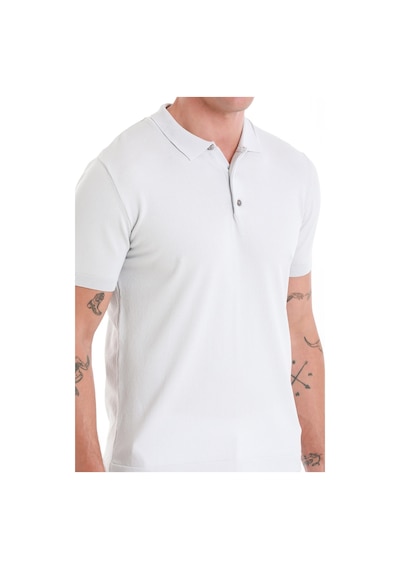 Hatemoğlu Gri Regular Fit Düz Polo Yaka Tişört 35362023c001 007 Gri