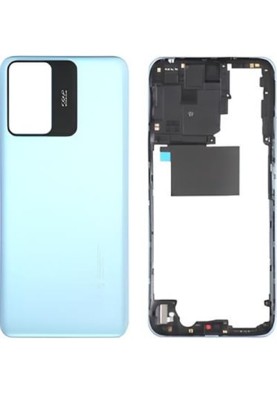 Xiaomi Redmi Note 12s Full Kasa Arka Kapak Takım Mavi