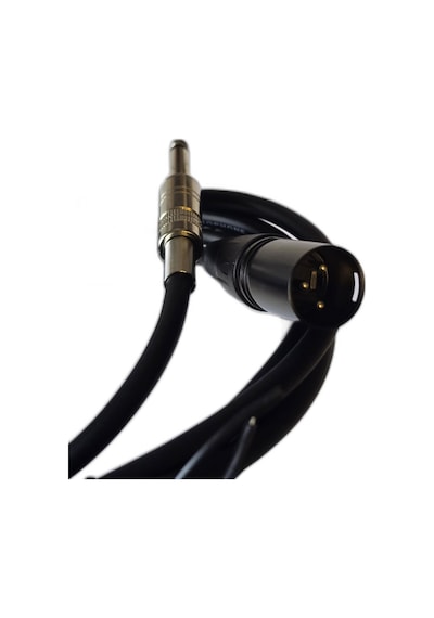 Xlr Erkek - 6.35mm Mono Jack Ses Kablosu 1.8 Metre Mikrofon Amfi Kablosu