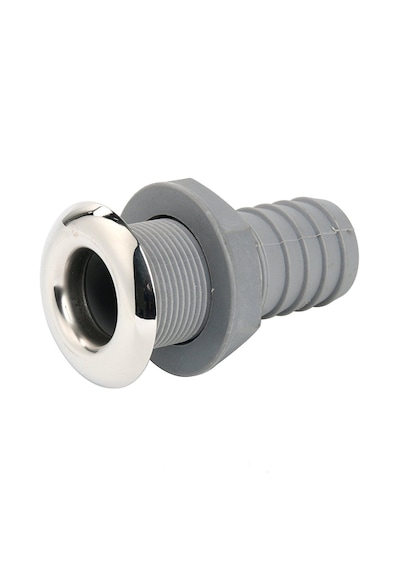 Krom Flanşlı Sintine Çıkışı. Tekne Ve Karavan Su Çıkışı. 5/8"