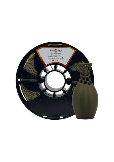 Filamark Pla Plus Filament Bronz 1.75mm 1kg-4246