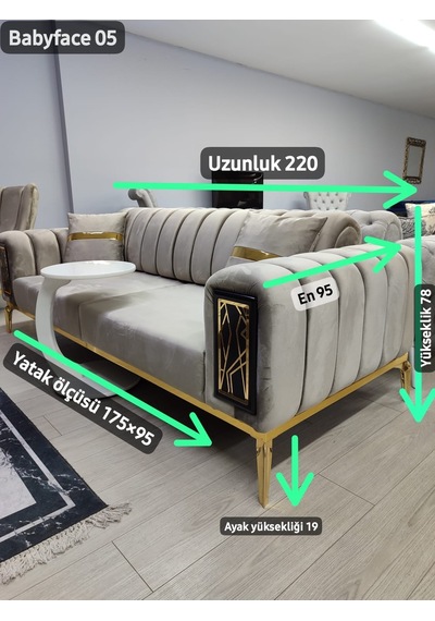Açelya Koltuk Takımı 3+1