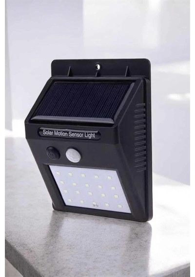 Mey İthalat Solar Güneş Enerji Panelli Sensörlü Lamba Enerji Tasarruflu Çok Renkli