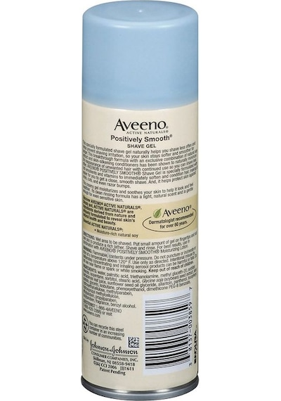 Aveeno Positively Smooth Tıraş Jeli 198 G