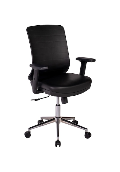 Ofisbazaar Up Deri Çalışma Koltuğu Ergonomik Şef Ve Toplantı Koltuğu Martin 01- Siyah Deri Siyah Ofisbazaar Up Deri Çalışma Koltuğu Ergonomik Şef Ve Toplantı Koltuğu Martin 01- Siyah Deri Siyah