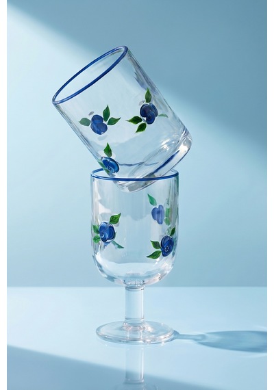 Karaca Blueberry Meşrubat Bardağı 420 ml Mor