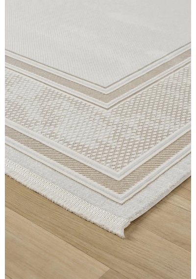 Seyran Halı Gusto 905 Bej Mikro Polyester Makine Halısı