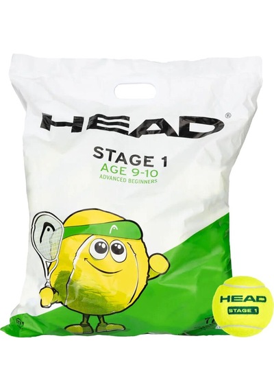 Head Stage 1 Polybag 72'li Çocuk Tenis Topu