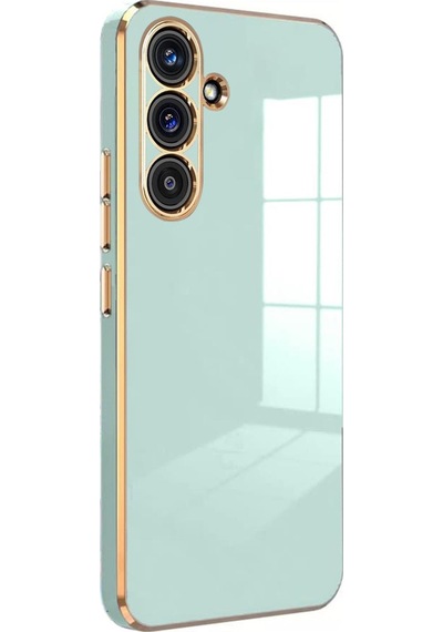 Microsonic Samsung Galaxy Uyumlu A17 Kılıf Olive Plated Yeşil -