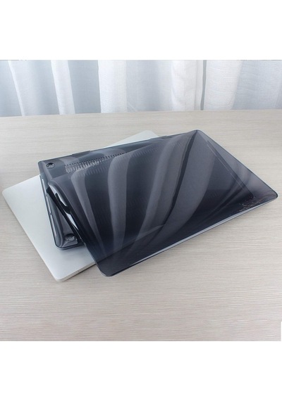 Macbook Pro A2141 Uyumlu Kristal Tpu Sert Kılıf 16 İnç 2019 Touch Bar Şeffaf Koruma Koruma Siyah Belirtilmemiş