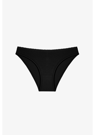 Penti Siyah Odor Control Düşük Bel Slip Külot