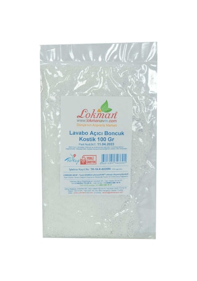 Lavabo Açıcı Boncuk Kostik 100 Gr Paket Diğer